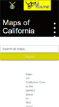 Mobile Screenshot of map-of-california.com